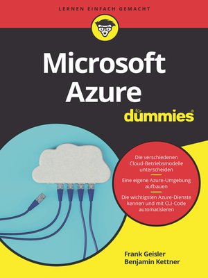 cover image of Microsoft Azure f&uuml;r Dummies